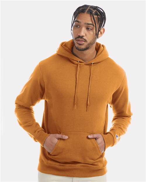 Custom Embroidered  Champion Powerblend® Hooded Sweatshirt S700 Gold Glint