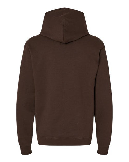 Champion Powerblend® Hooded Sweatshirt S700 Chocolate Brown Custom Embroidered Business Logo