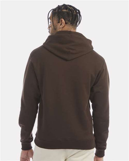 Champion Powerblend® Hooded Sweatshirt S700 Chocolate Brown Custom Embroidered Business Logo
