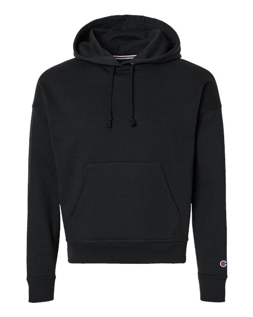 Champion Powerblend® Hooded Sweatshirt S700 Wow Pink Custom Embroidered Business Logo