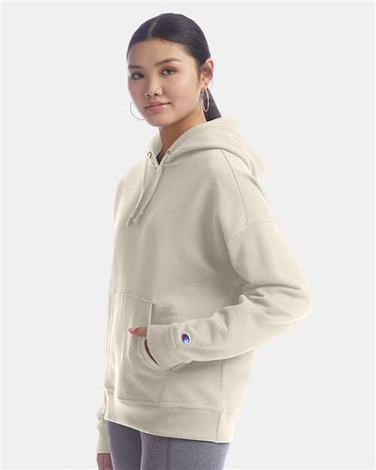 Champion Women's Powerblend® Hooded Sweatshirt S760 Custom Embroidered Business Logo