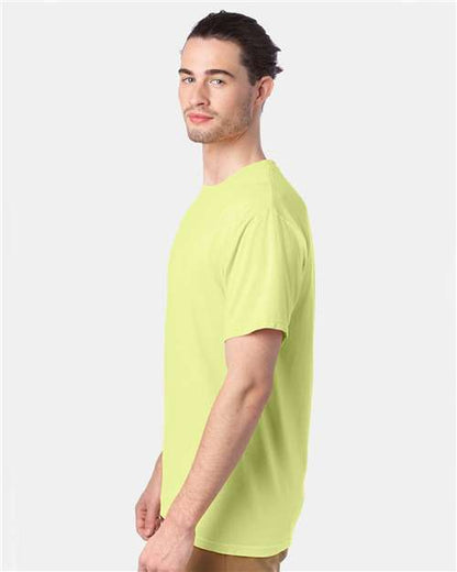 ComfortWash by Hanes Garment-Dyed T-Shirt GDH100 Chic Lime