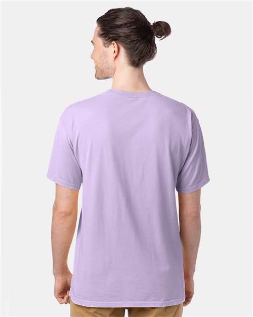 ComfortWash by Hanes Garment-Dyed T-Shirt GDH100 Future Lavender