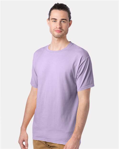 ComfortWash by Hanes Garment-Dyed T-Shirt GDH100 Future Lavender