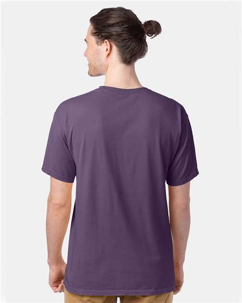 ComfortWash by Hanes Garment-Dyed T-Shirt GDH100 Grape Soda