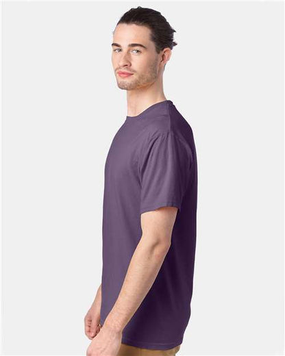 ComfortWash by Hanes Garment-Dyed T-Shirt GDH100 Grape Soda