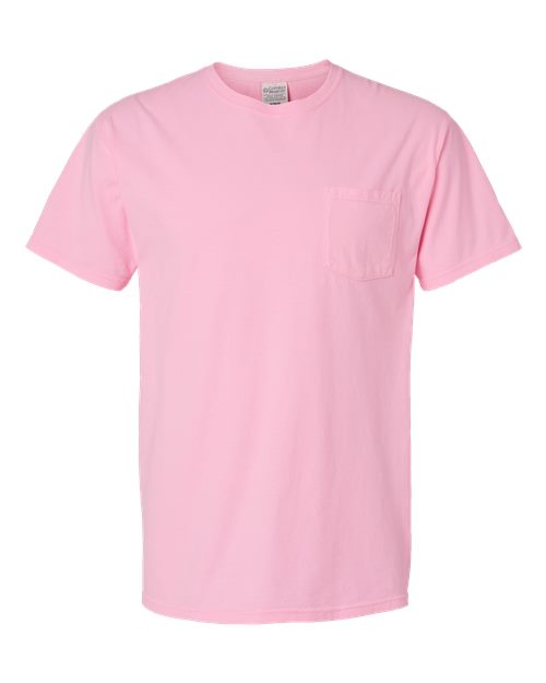 ComfortWash by Hanes Garment-Dyed Pocket T-Shirt GDH150 Cotton Candy
