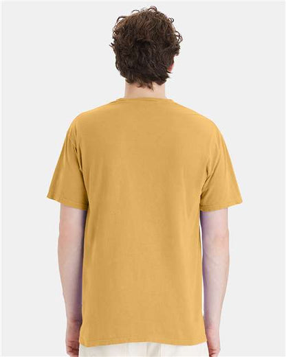 ComfortWash by Hanes Garment-Dyed Pocket T-Shirt GDH150 Artisan Gold