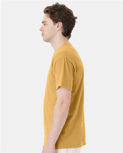 ComfortWash by Hanes Garment-Dyed Pocket T-Shirt GDH150 Artisan Gold