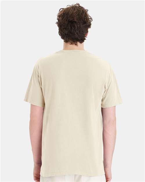 ComfortWash by Hanes Garment-Dyed Pocket T-Shirt GDH150 Parchment
