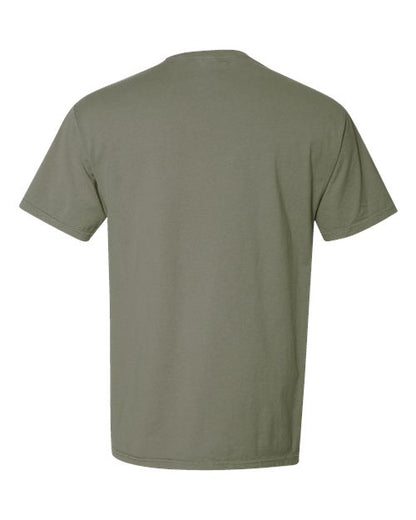 ComfortWash by Hanes Garment-Dyed Pocket T-Shirt GDH150 Faded Fatigue