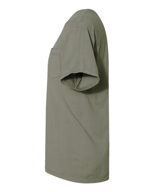ComfortWash by Hanes Garment-Dyed Pocket T-Shirt GDH150 Faded Fatigue