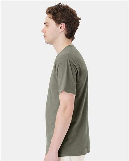 ComfortWash by Hanes Garment-Dyed Pocket T-Shirt GDH150 Faded Fatigue