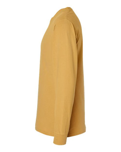 ComfortWash by Hanes Garment-Dyed Long Sleeve T-Shirt GDH200 Artisan Gold