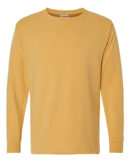 ComfortWash by Hanes Garment-Dyed Long Sleeve T-Shirt GDH200 Artisan Gold