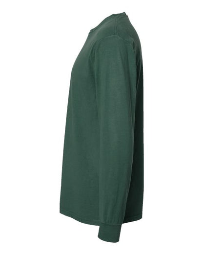 ComfortWash by Hanes Garment-Dyed Long Sleeve T-Shirt GDH200 Field Green