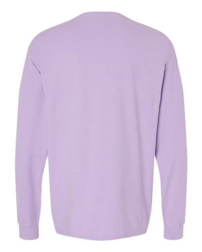 ComfortWash by Hanes Garment-Dyed Long Sleeve T-Shirt GDH200 Future Lavender
