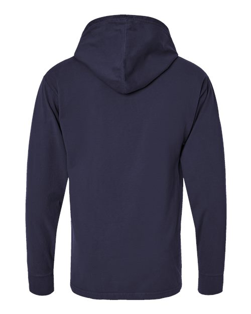 ComfortWash by Hanes Garment-Dyed Jersey Hooded Long Sleeve T-Shirt GDH280