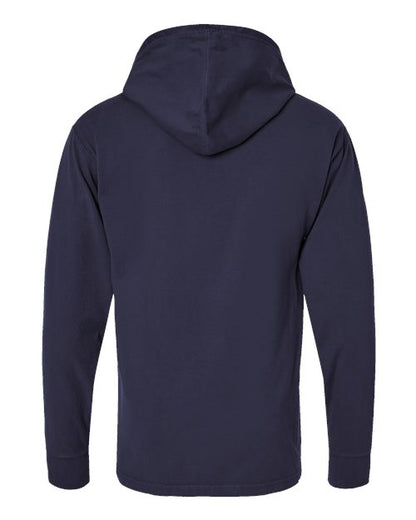 ComfortWash by Hanes Garment-Dyed Jersey Hooded Long Sleeve T-Shirt GDH280