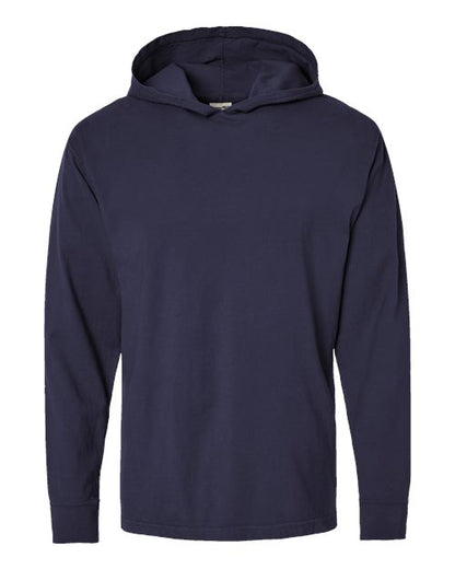 ComfortWash by Hanes Garment-Dyed Jersey Hooded Long Sleeve T-Shirt GDH280