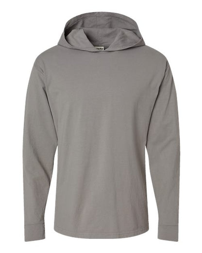 ComfortWash by Hanes Garment-Dyed Jersey Hooded Long Sleeve T-Shirt GDH280