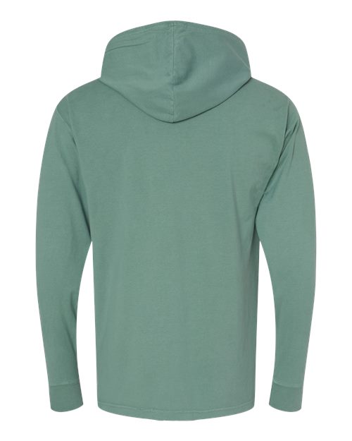 ComfortWash by Hanes Garment-Dyed Jersey Hooded Long Sleeve T-Shirt GDH280
