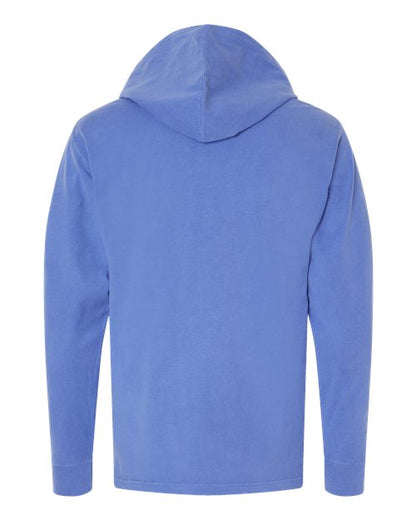 ComfortWash by Hanes Garment-Dyed Jersey Hooded Long Sleeve T-Shirt GDH280
