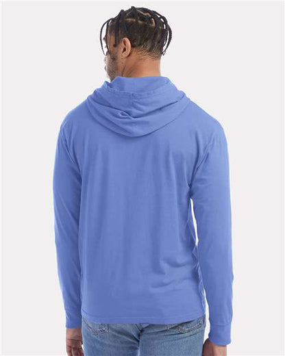 ComfortWash by Hanes Garment-Dyed Jersey Hooded Long Sleeve T-Shirt GDH280