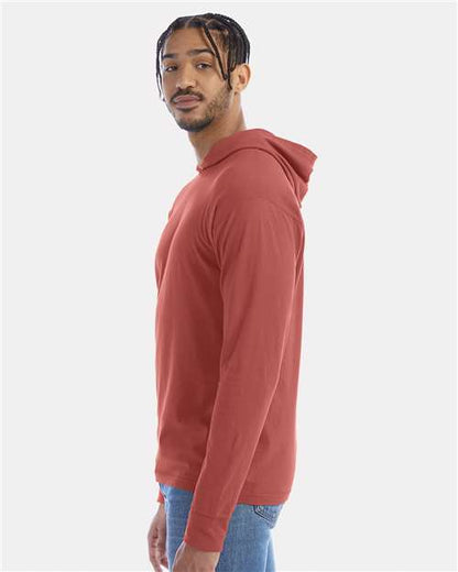ComfortWash by Hanes Garment-Dyed Jersey Hooded Long Sleeve T-Shirt GDH280