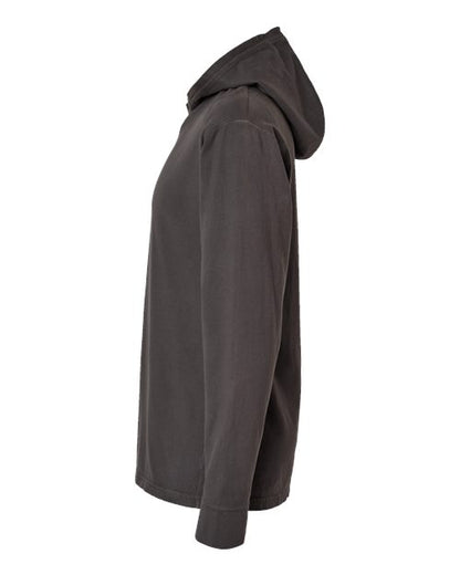 ComfortWash by Hanes Garment-Dyed Jersey Hooded Long Sleeve T-Shirt GDH280