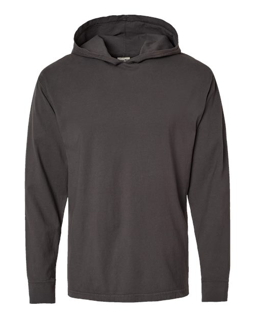 ComfortWash by Hanes Garment-Dyed Jersey Hooded Long Sleeve T-Shirt GDH280