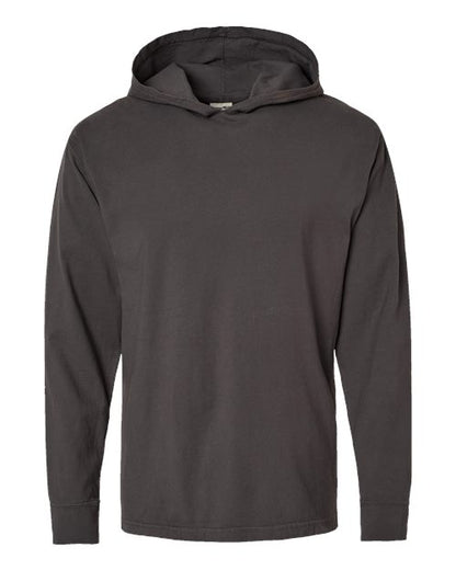 ComfortWash by Hanes Garment-Dyed Jersey Hooded Long Sleeve T-Shirt GDH280