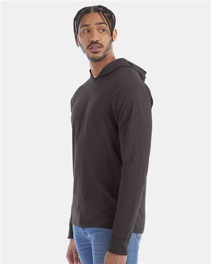 ComfortWash by Hanes Garment-Dyed Jersey Hooded Long Sleeve T-Shirt GDH280