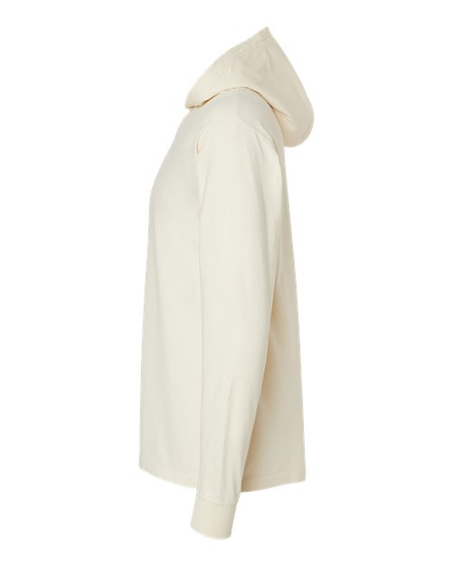 ComfortWash by Hanes Garment-Dyed Jersey Hooded Long Sleeve T-Shirt GDH280