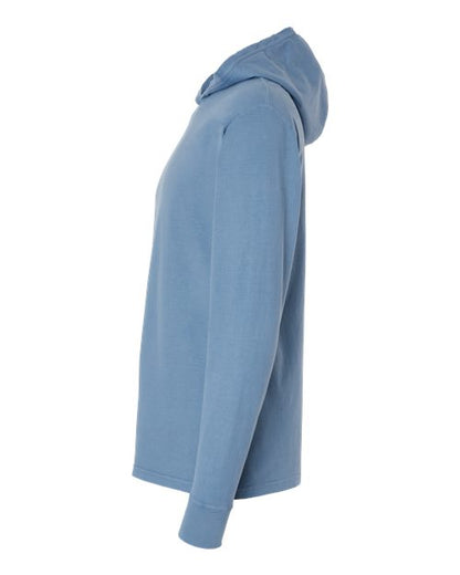 ComfortWash by Hanes Garment-Dyed Jersey Hooded Long Sleeve T-Shirt GDH280