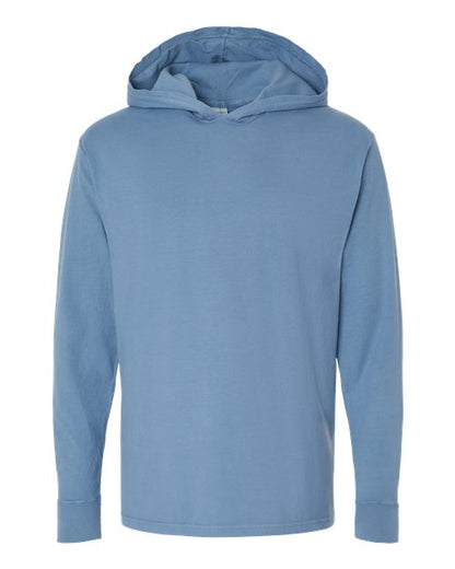 ComfortWash by Hanes Garment-Dyed Jersey Hooded Long Sleeve T-Shirt GDH280