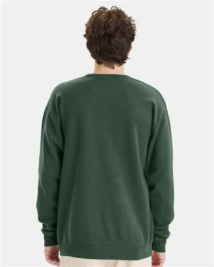 ComfortWash by Hanes Garment-Dyed Crewneck Sweatshirt GDH400 Field Green