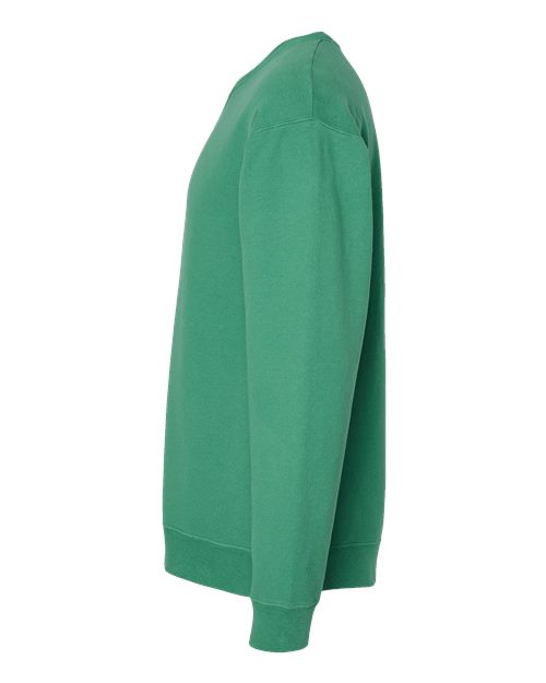 ComfortWash by Hanes Garment-Dyed Crewneck Sweatshirt GDH400 Rich Green Grass