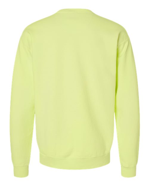 ComfortWash by Hanes Garment-Dyed Crewneck Sweatshirt GDH400 Chic Lime