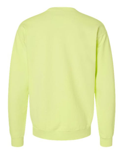 ComfortWash by Hanes Garment-Dyed Crewneck Sweatshirt GDH400 Chic Lime