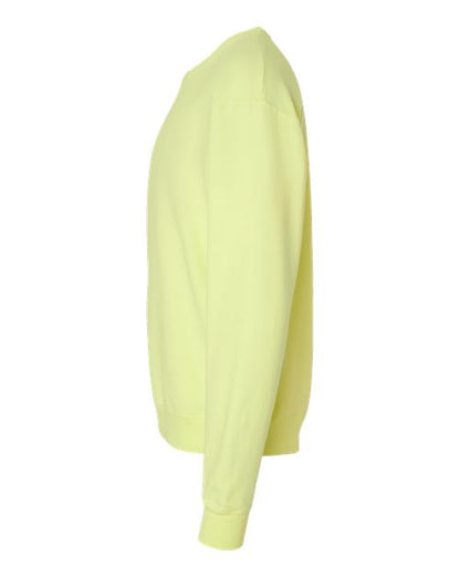 ComfortWash by Hanes Garment-Dyed Crewneck Sweatshirt GDH400 Chic Lime
