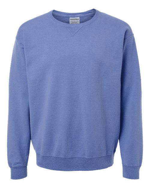 ComfortWash by Hanes Garment-Dyed Crewneck Sweatshirt GDH400 Frontier Blue