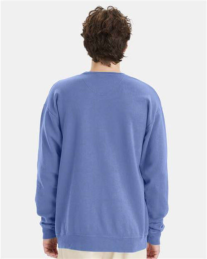 ComfortWash by Hanes Garment-Dyed Crewneck Sweatshirt GDH400 Frontier Blue