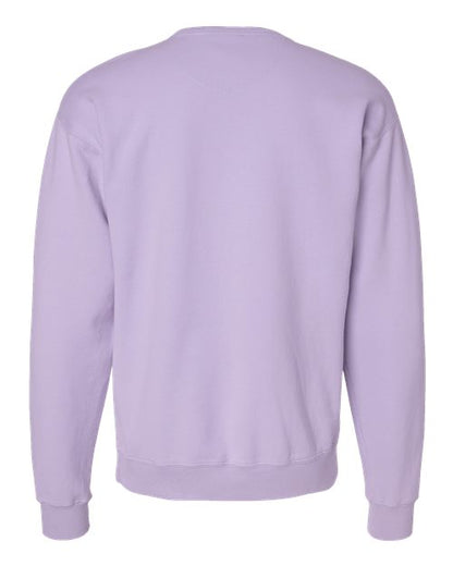 ComfortWash by Hanes Garment-Dyed Crewneck Sweatshirt GDH400 Future Lavender