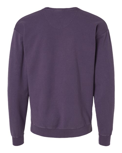 ComfortWash by Hanes Garment-Dyed Crewneck Sweatshirt GDH400 Grape Soda