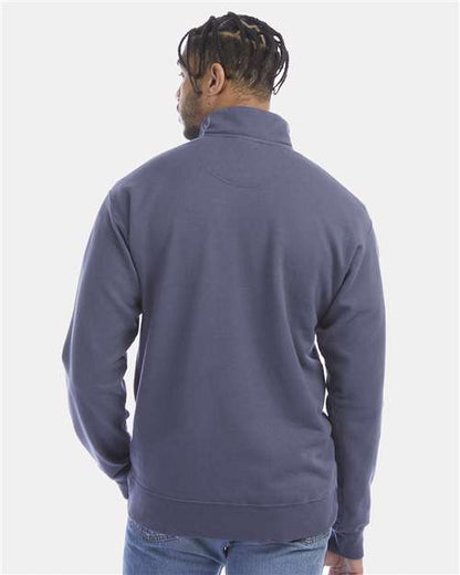 ComfortWash by Hanes Garment-Dyed Quarter-Zip Sweatshirt GDH425