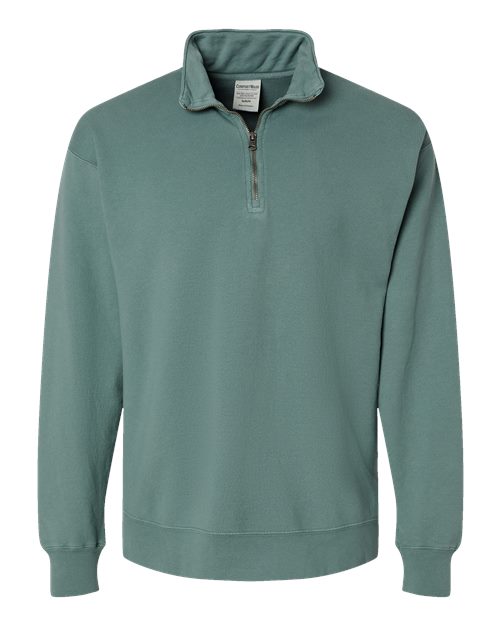 ComfortWash by Hanes Garment-Dyed Quarter-Zip Sweatshirt GDH425
