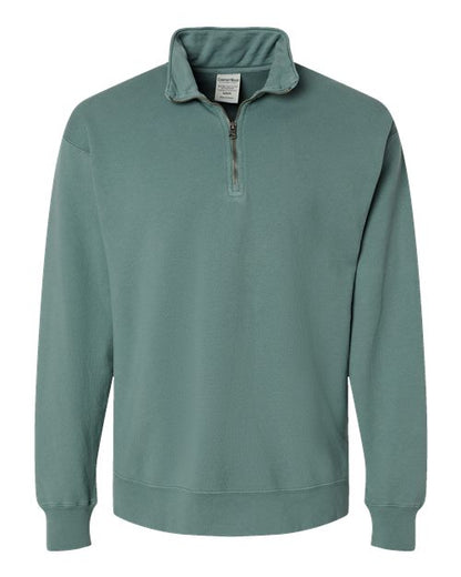 ComfortWash by Hanes Garment-Dyed Quarter-Zip Sweatshirt GDH425