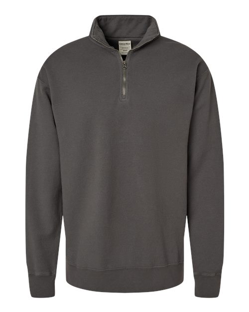 ComfortWash by Hanes Garment-Dyed Quarter-Zip Sweatshirt GDH425