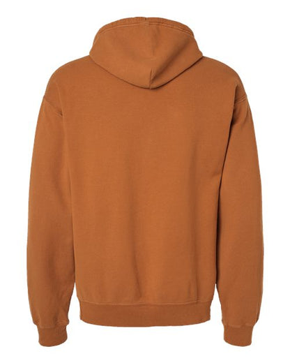 ComfortWash by Hanes Garment-Dyed Unisex Hooded Sweatshirt GDH450 Texas Orange